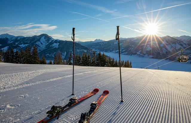 Wenig los und ein gut präpariertes Pistennetz – das findet großen Anklang bei vielen einheimischen Wintersportlern.

 | Foto: Schmittenhöhebahn AG
