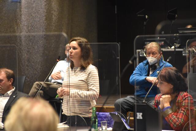 Victoria da Costa stellte den Antrag für die Resolution im Oktober.  | Foto: Barbara Fluckinger