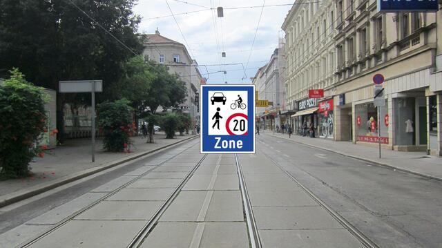 Ausgerechnet auf der Thaliastraße, einer wichtigen und leistungsstarken  Verkehrsader Ottakrings, soll der Verkehr jetzt durch "Begegnungszonen" unterbrochen, sowie durch noch weitere Rückbauten mutwillig behindert werden.