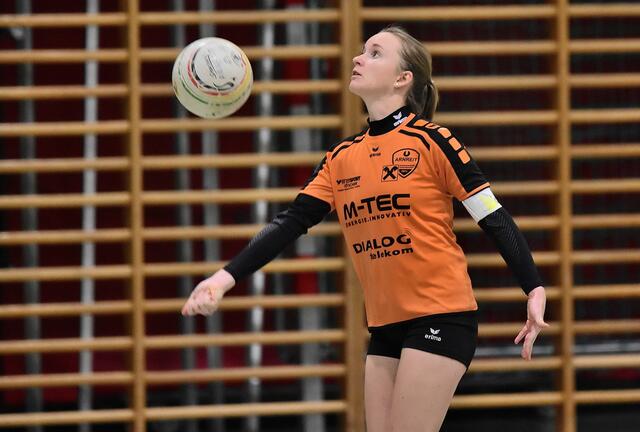 Kapitänin Tanja Gahleitner im Einsatz. | Foto: Foto: Manfred Lindorfer