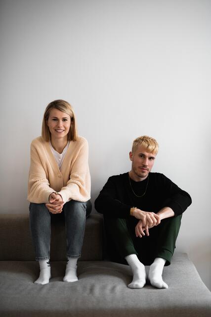  Julia und Matthias Wünscher aus Mortantsch haben seit kurzem ihr eigenes Start up mit Lavendel gegründet. | Foto: KK