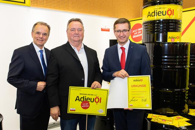 Neue Aktion "AdieuÖl" in Braunau. | Foto: Stadtamt Braunau