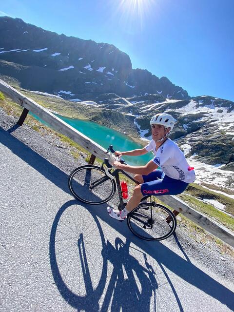 Dominik Schranz nimmt auch regelmäßig erfolgreich an Radsportveranstaltungen teil, beispielsweise am Drei-Länder-Giro oder dem Race Across The Alps (RATA). | Foto: Dominik Schranz