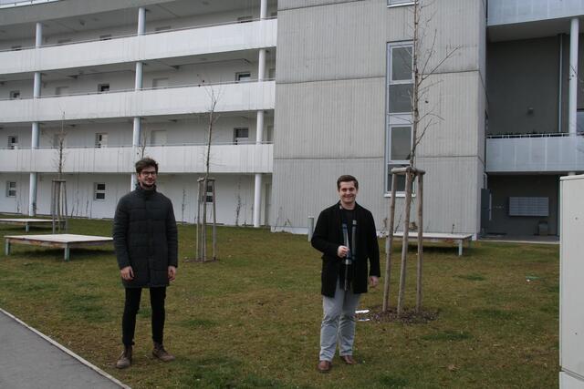 Die beiden VP-Klubobleute Lorenz Mayer (l.) und Philipp Stadler-Simbürger fordern: Erst Infrastruktur, dann die Wohnungen planen. | Foto: Karl Pufler