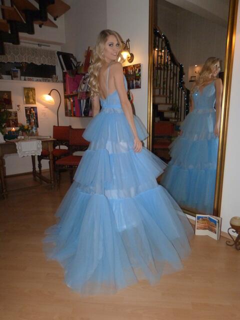 ,,Miss Vienna" Beatrice Körmer im Haute Couturekleid von Martina Mohapp
