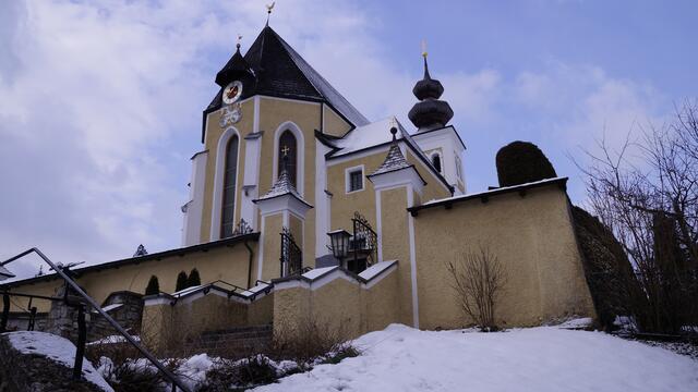 In St. Veits Kirche wird seit letztem Jahr fleißig renoviert. | Foto: Marchgraber
