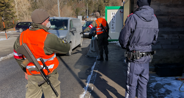 Bundesheer und Polizei haben an allen Grenzen aufgerüstet. 