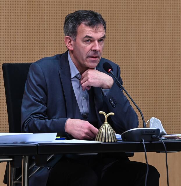 Vor 26 Tagen verkündete Georg Willi das Wahlergebnis der Bürgermeisterstellvertreterwahl. | Foto: zeitungsfoto.at