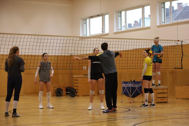 Die Steelvolleys holen sich den Feinschliff fürs Finale. | Foto: Reischl