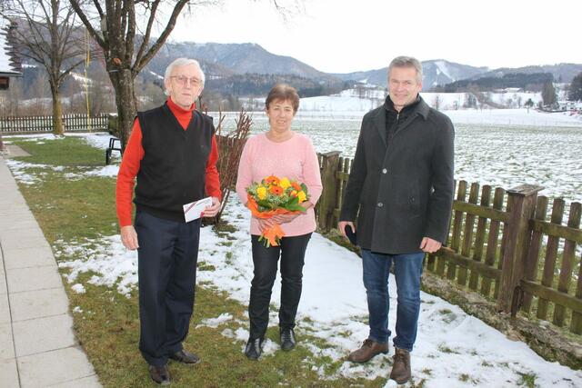 Johann und Anita Harlander, Harald Gnadenberger | Foto: Reinhold Kefer
