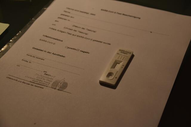 Antigentest in der Apotheke