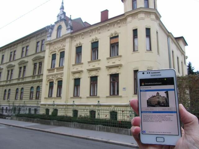 Auf der Seite baugeschichte.at ist die historische Bausubstanz von Graz dokumentiert. Mittlerweile gibt es auch eine App. | Foto: KK