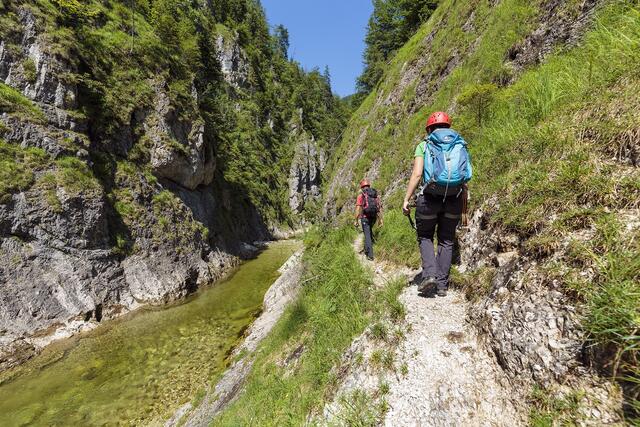 Unterwegs am Triftsteig im Reichraminger Hintergebirge
