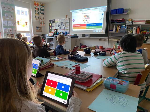 Die Schülerinnen und Schüler arbeiteten mit voller Motivation am Projekt. | Foto: VS Voitsberg