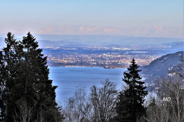 Blick auf den Wörthersee vom Pyramidenkogel