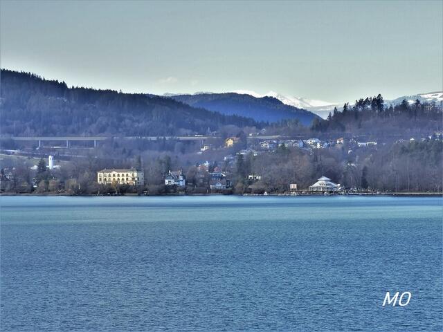 Blick nach Krumpendorf am Wörthersee