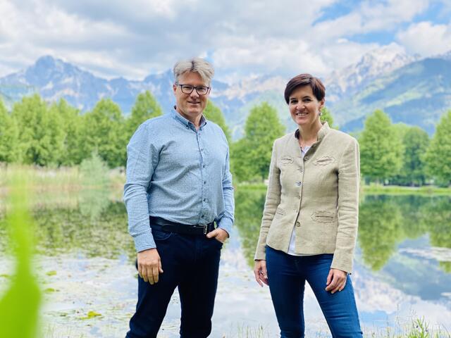 Ziehen eine positive erste Bilanz: die Mediziner Oliver und Eva Petz. | Foto: CS