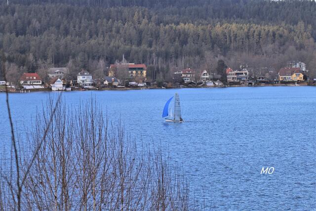 Segelboot am Wörthersee
