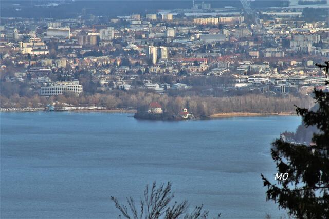 Blick nach Klagenfurt vom Pyramidenkogel