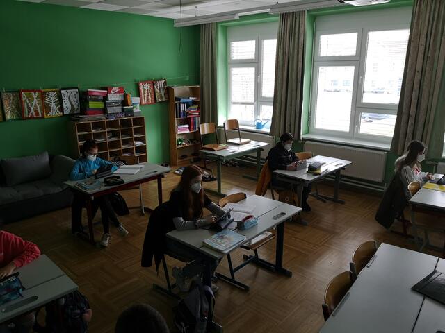 Distance Learning ist kein Problem für die Schüler der NMS Hollabrunn. | Foto: NMS Hollabrunn