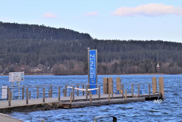 Bootsanlegestelle in Reifnitz