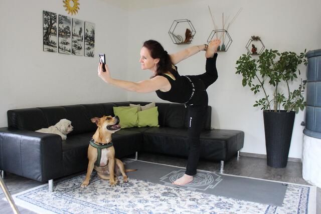 Helga Schörgendorfer leitet auch – zum Teil kostenfreie – Online-Kurse via Videoplattform "Zoom". | Foto: Schörgendorfer