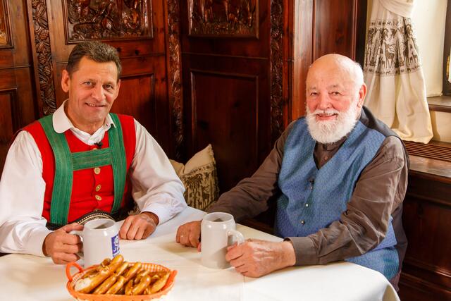 Der prominente Volksmusiker Franz Posch durfte in der Sendereihe von Sepp Forcher nicht fehlen | Foto: Anton Wieser