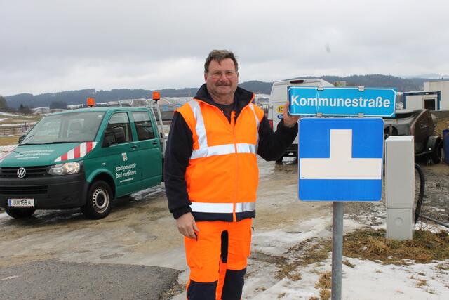 Bauhofleiter Günter Filipp | Foto: Gernot Fohler