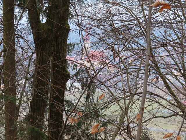 Schöner Ausblick zur Fernitzer Kirche