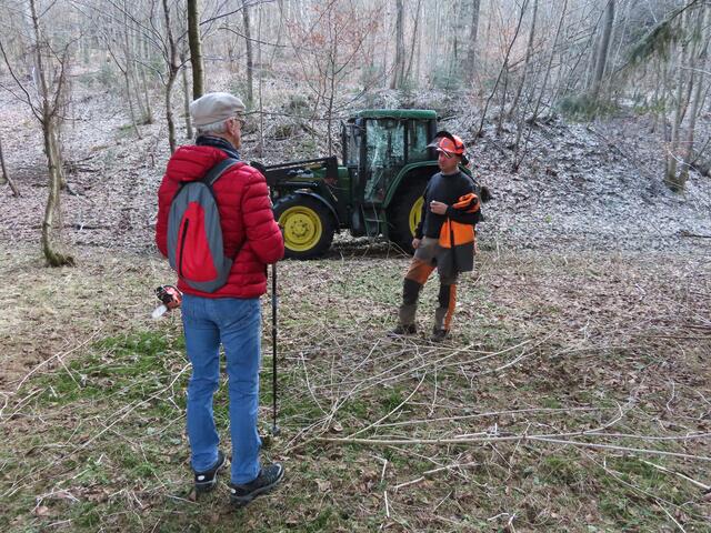 Er kannte nahezu jeden Holzfäller ...