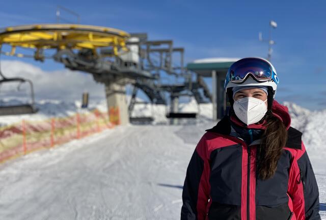 LA Sophia Kircher aus Götzens ist selbst begeisterte Skifahrerin und hat kein Verständnis für die jüngste Maßnahme! | Foto: privat