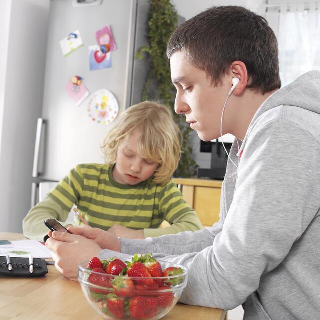 Lernen, Arbeiten, Privatzeit – alles spielt sich derzeit zuhause ab. | Foto: MEV