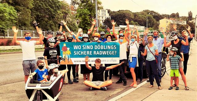 Peter Kühnberger ist Teil der Initiative "Radeln in Döbling". | Foto: Radeln in Döbling