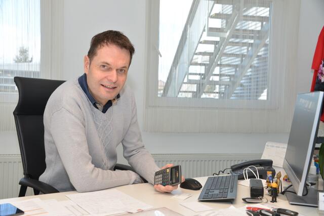 Firmenchef Christian Sabath vom Autohaus Neubauer.
