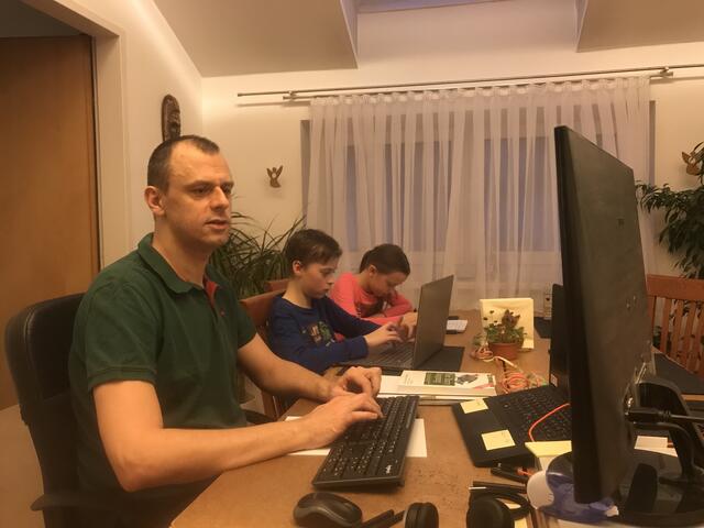 Home-Office und Lernen zu Hause: Eine Herausforderung für Familien. | Foto: privat