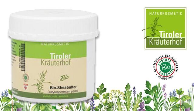 Sheabutter in Bioqualität – erhältlich bei Tiroler Kräuterhof!