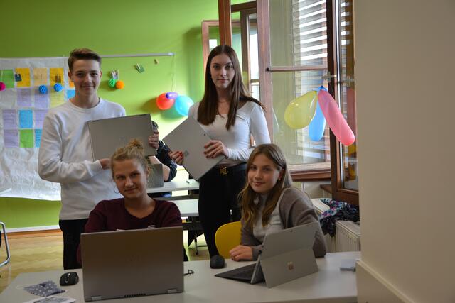 Die Schülergenossenschaft der Praxis HAK Völkermarkt - ein Projekt der besonderen Werte. | Foto: Praxis HAK Völkermarkt