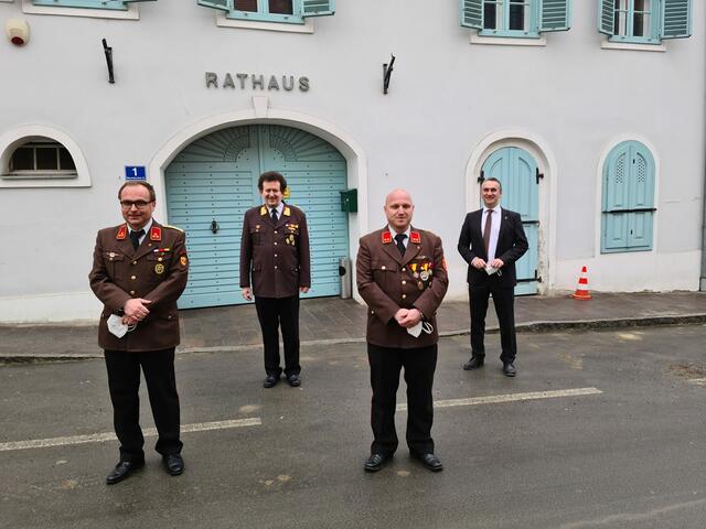 Die Feuerwehr Stadtschlaining wählte ihre Kommandanten.