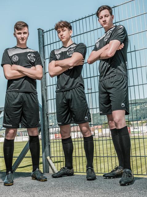 Ivan Skulj, Paul Rauch und Tobias Sinnhuber (v.l.).