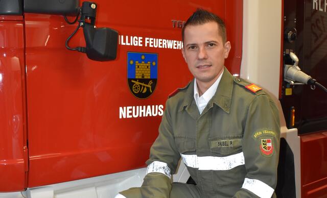 Bezirksfeuerwehrkommandant Patrick Skubel: „Kameradschaft, Menschlichkeit und Ehrlichkeit sind Werte, die mir in der Feuerwehr ganz wichtig sind.“