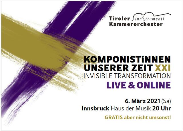 Am 6. März findet das Konzert im Haus der Musik statt! | Foto: InnStrumenti