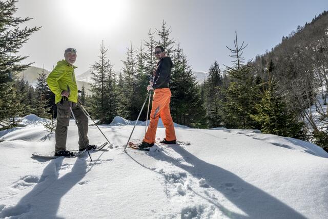 Hans Naglmayr zeigte Bezirksblätter-Redakteur Alexander Holzmann das pure Naturerlebnis im Angertal in Gastein.