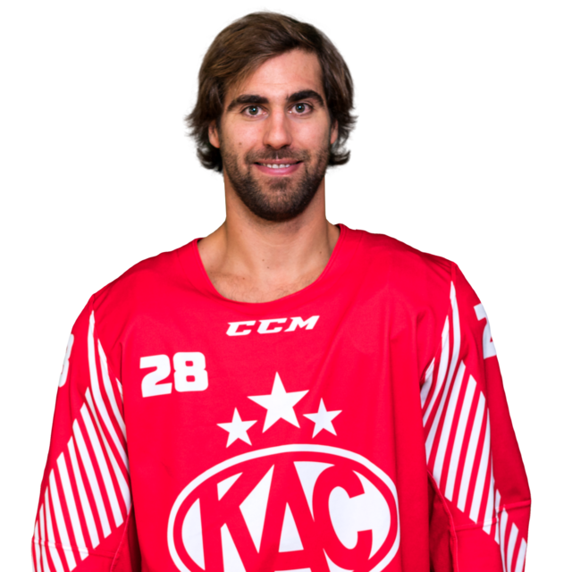 Martin Schumnig, die Nummer 28 des EC-KAC konnte sich bereits zum vierten Mal die "Eishockey-Krone" schnappen.