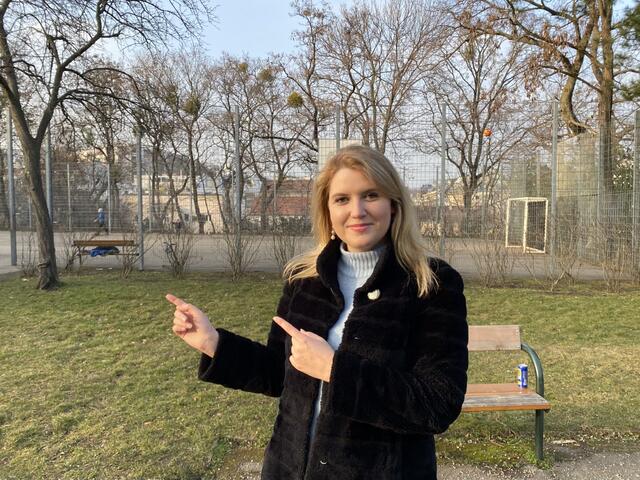 Julia Heinrich fordert Beleuchtungen für die Fußballkäfige im Wertheimsteinpark, Beethovenpark und Kuglerpark. | Foto: Privat