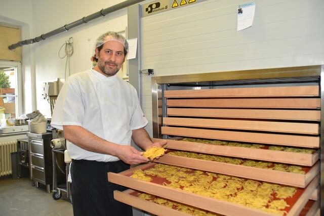 Der gebürtige Italiener Giuseppe Nocera weiß, dass Pasta immer schmeckt. Seine Pasta gibt es frisch oder in getrockneter Form.