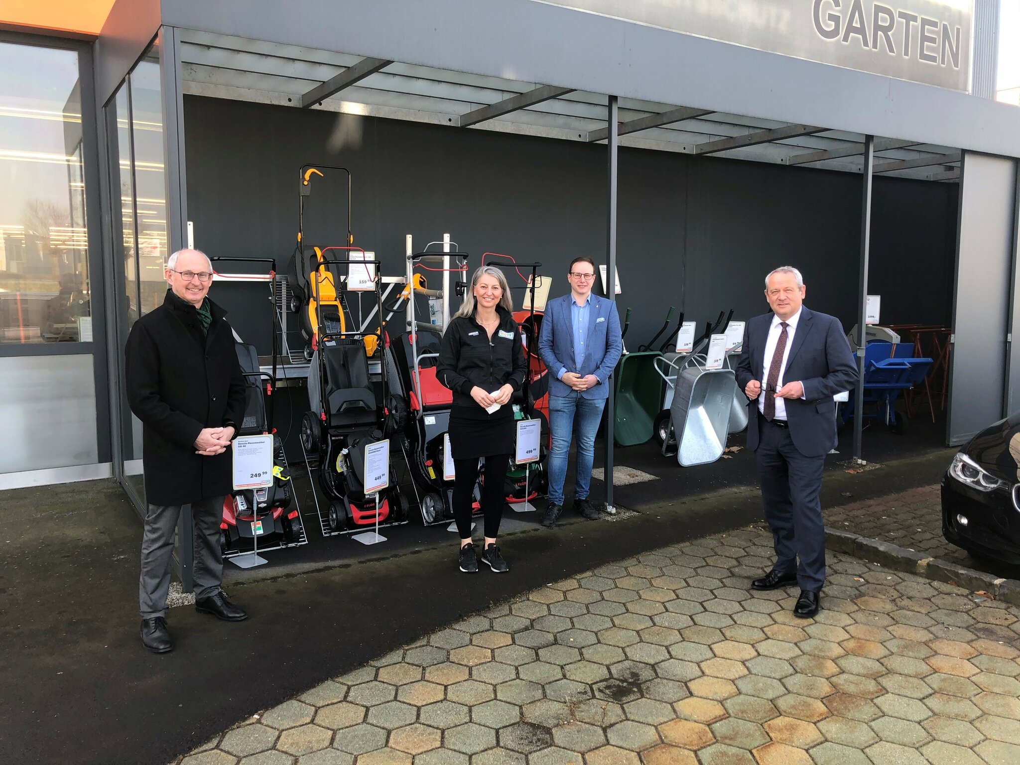 Zustellservice und "Let's do it" in Enns nutzte