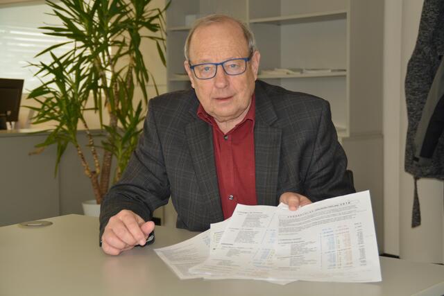 Finanzreferent Gebi Mantl hat einmal mehr ganze Arbeit geleistet.