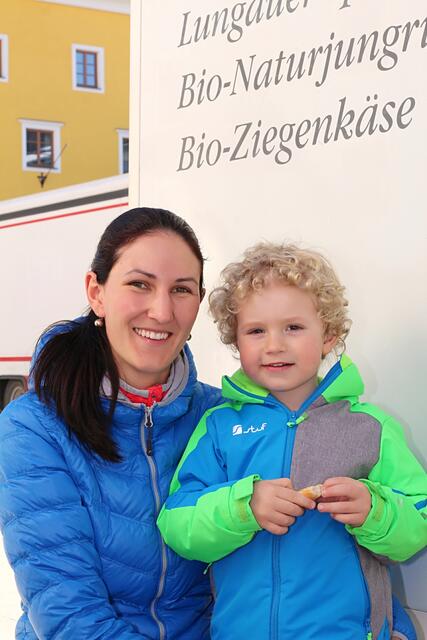Corinna mit David aus Tamsweg:
"Das Schönste ist, wenn jemand mir sagt, dass ich stolz auf meine lieben Kinder sein kann."