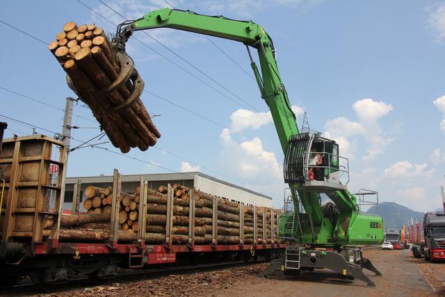LKW oder Schiene? Der Zugang zum Holztransport im Waldviertel spaltet die politischen Parteien im Land.
