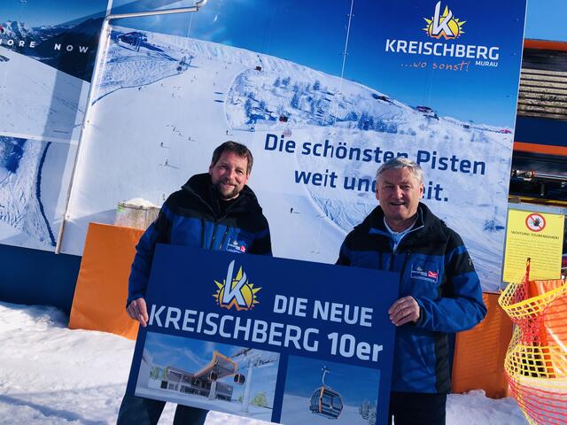 Die Geschäftsführer Reinhard Kargl und Karl Fussi.